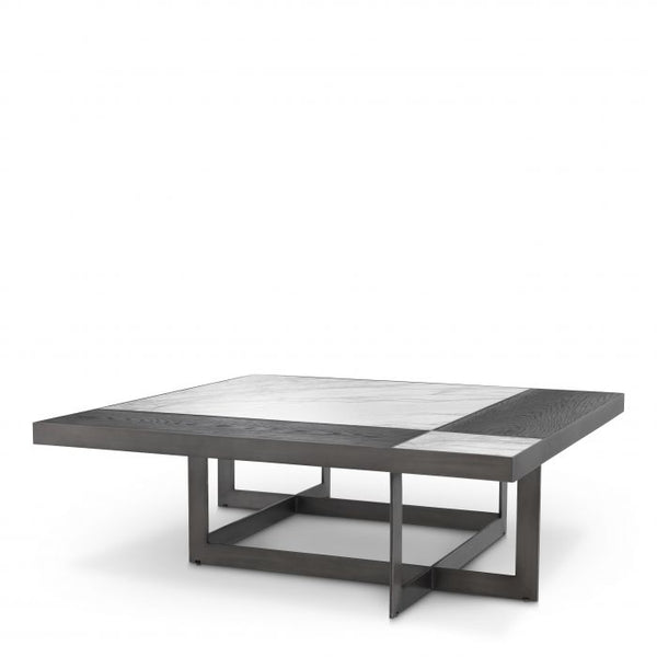 Table basse noir et blanc Hermoza