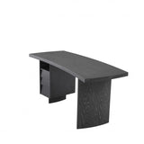 Bureau gris en chêne anthracite Virage