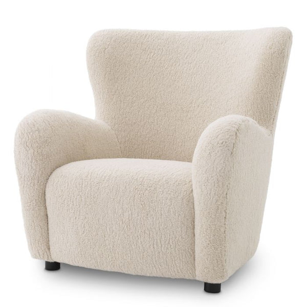 Fauteuil brisbane crème Svante L