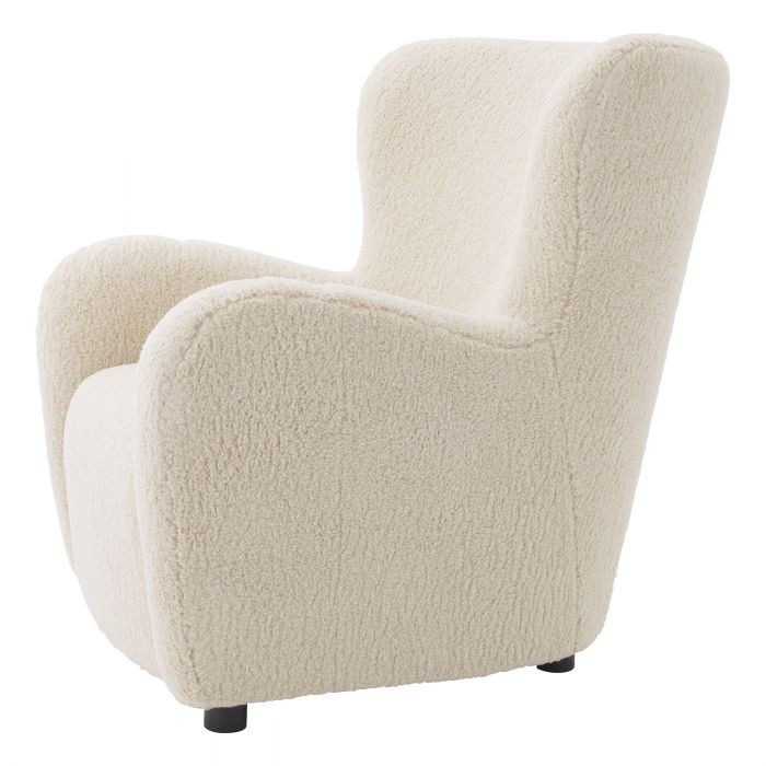 Fauteuil brisbane crème Svante L