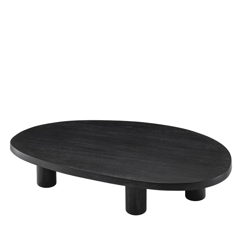 Table basse en bois massif d'acajou Prelude