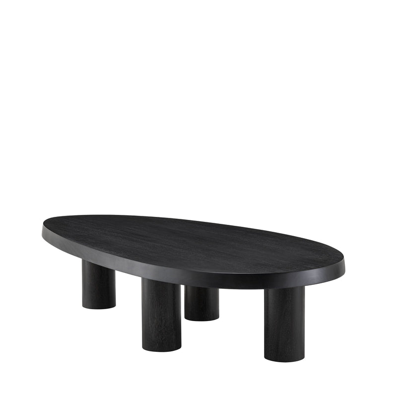 Table basse en bois massif d'acajou Prelude