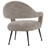 Fauteuil beige Mademoiselle Lombardi