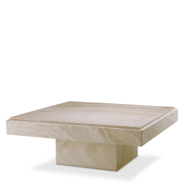 Table basse Sartoria en travertin