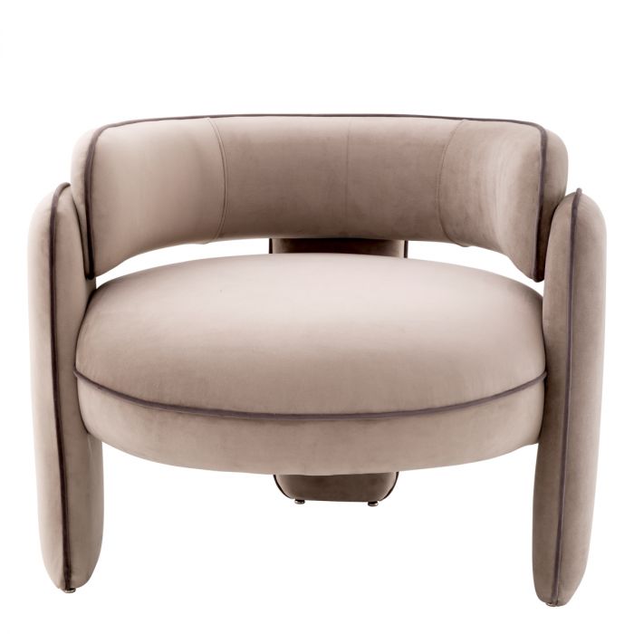 Fauteuil Chaplin Taupe