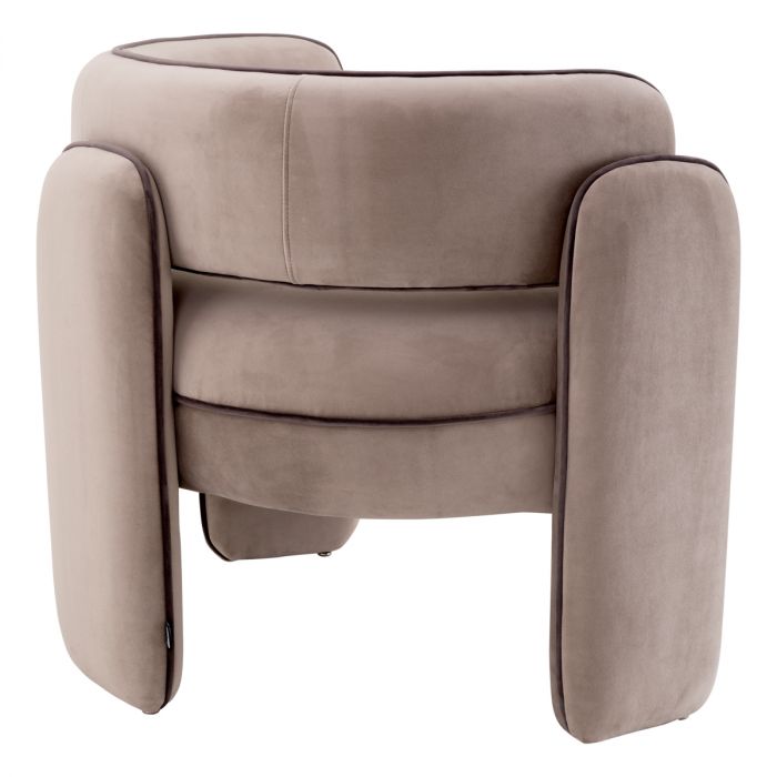 Fauteuil Chaplin Taupe