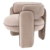 Fauteuil Chaplin Taupe